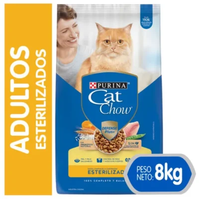 CAT-CHOW-ESTERILIZADOS-8KG-600x600 Cat Chow Esterilizado Defense Plus 8 KG