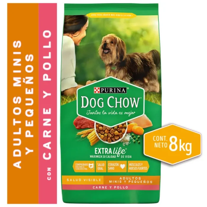 dogchowadultorazapqueña8kg Dog Chow Adulto Raza Pequeña 8kg